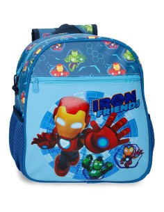 MOCHILA ADAP. 33CM. IRON MAN IRON FRIENDS