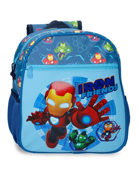 MOCHILA ADAP. 33CM. IRON MAN IRON FRIENDS