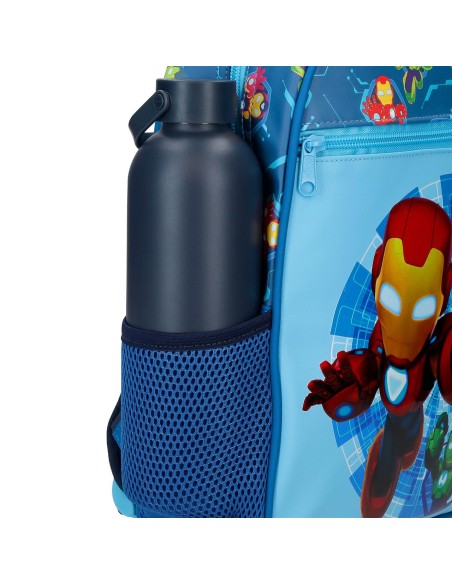 MOCHILA ADAP. 33CM. IRON MAN IRON FRIENDS