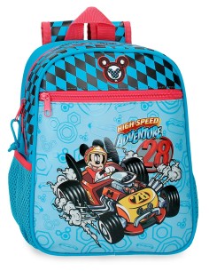 MOCHILA ADAP. 28CM. MICKEY HIGH SPEED