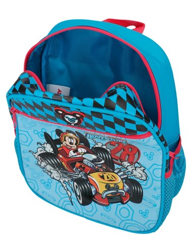 MOCHILA ADAP. 28CM. MICKEY HIGH SPEED