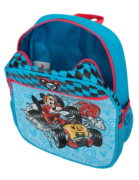 MOCHILA ADAP. 28CM. MICKEY HIGH SPEED