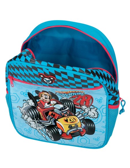 MOCHILA ADAP. 33CM. MICKEY HIGH SPEED