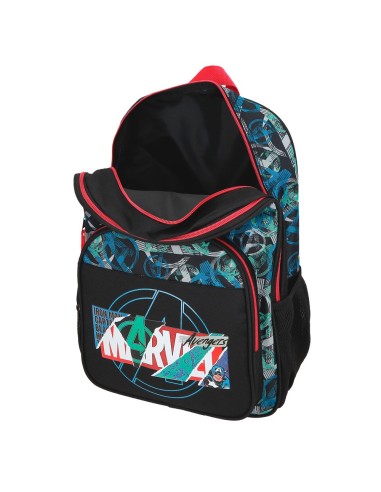 MOCHILA 40CM 2C. MARVEL SHIELD
