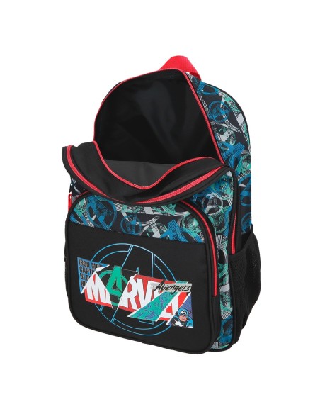 MOCHILA 40CM 2C. MARVEL SHIELD