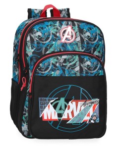 MOCHILA ADAP. 40CM 2C. MARVEL SHIELD