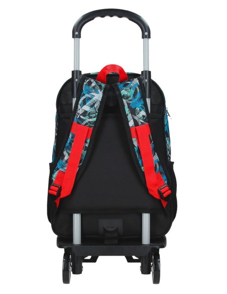 MOCHILA ADAP. 40CM 2C. C/CARRO. MARVEL SHIELD