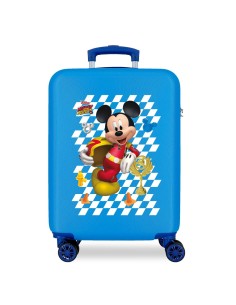 TROLLEY ABS 55CM. 4R. MICKEY GOOD MOOD