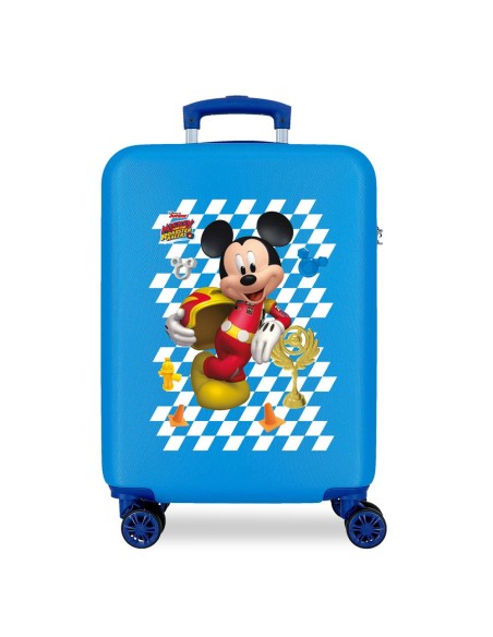 TROLLEY ABS 55CM. 4R. MICKEY GOOD MOOD