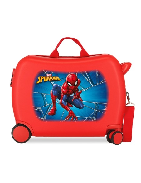 MALETA INFANTIL 50CM. SPIDERMAN BLACK