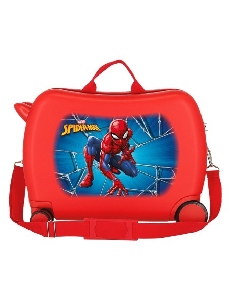 MALETA INFANTIL 50CM. SPIDERMAN BLACK