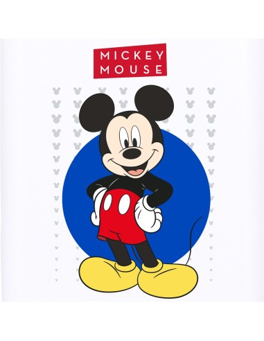 TROLLEY ABS 55CM. 4R. MICKEY ENJOY THE DAY BLUE