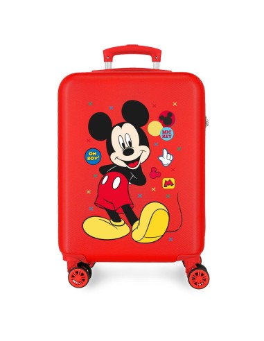 TROLLEY ABS 55CM. 4R. MICKEY ENJOY THE DAY OH BOY