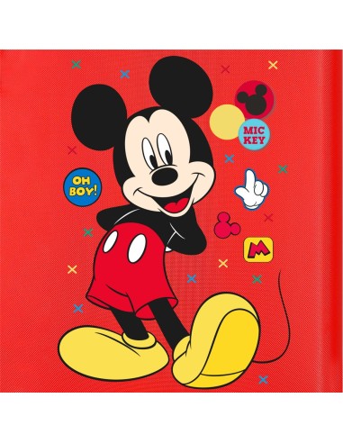 TROLLEY ABS 55CM. 4R. MICKEY ENJOY THE DAY OH BOY