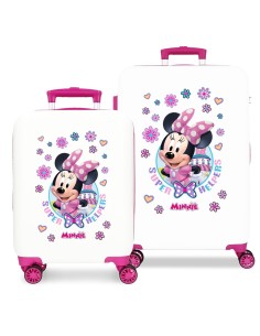 SET/2 TROLLEY ABS 55-65CM. 4R. MINNIE HAPPY HELPERS