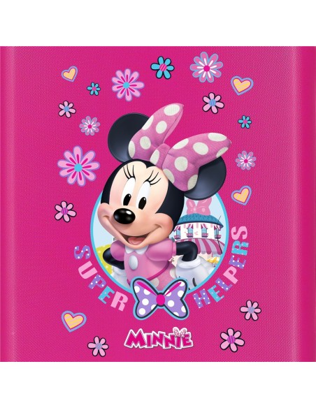 TROLLEY ABS 55CM. 4R. MINNIE SUPER HELPERS