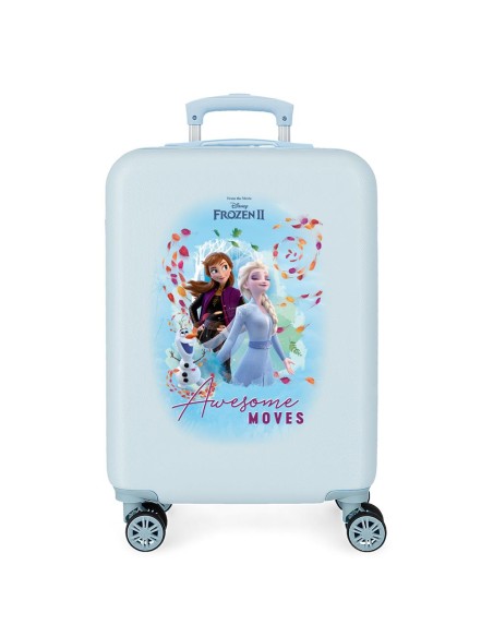 TROLLEY ABS 55CM. 4R. FROZEN AWESOME MOVES