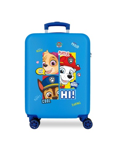 TROLLEY ABS 55CM. 4R. PAW PATROL BE HAPPY