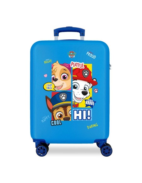 TROLLEY ABS 55CM. 4R. PAW PATROL BE HAPPY