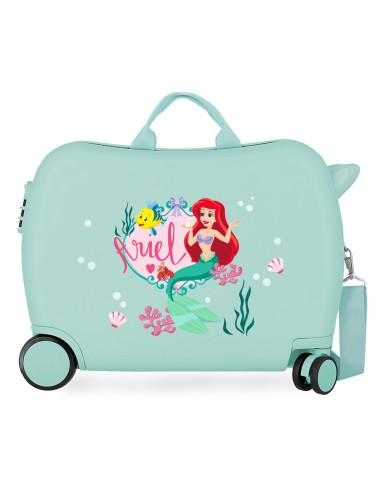 MALETA INFANTIL 50CM. PRINCESS CELEBRATION ARIEL