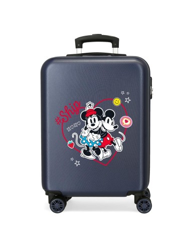 TROLLEY ABS 55CM. 4R. MICKEY & MINNIE SHIP ALWAYS BE KIND