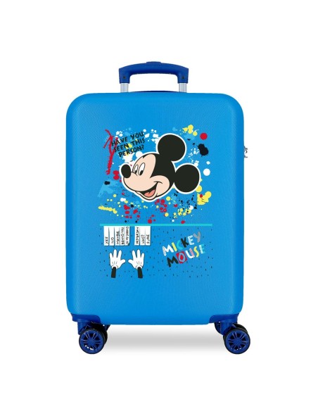 TROLLEY ABS 55CM. 4R. MICKEY COLOUR MAYHEM