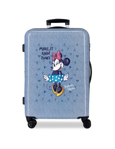 TROLLEY ABS 68CM. 4R. MINNIE MAKE IT RAIN BOWS