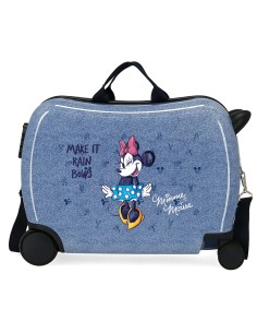 MALETA INFANTIL 50CM. MINNIE MAKE IT RAIN BOW