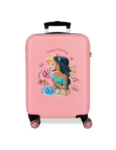 TROLLEY ABS 55CM. 4R. PRINCESAS COURAGE & KINDNESS
