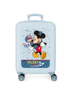 TROLLEY ABS 55CM. 4R. MICKEY ROAD TRIP