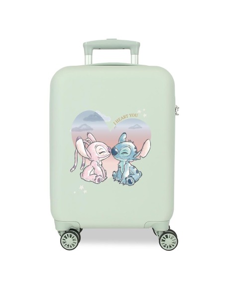 TROLLEY ABS 50CM. 4R. STITCH I HEART YOU