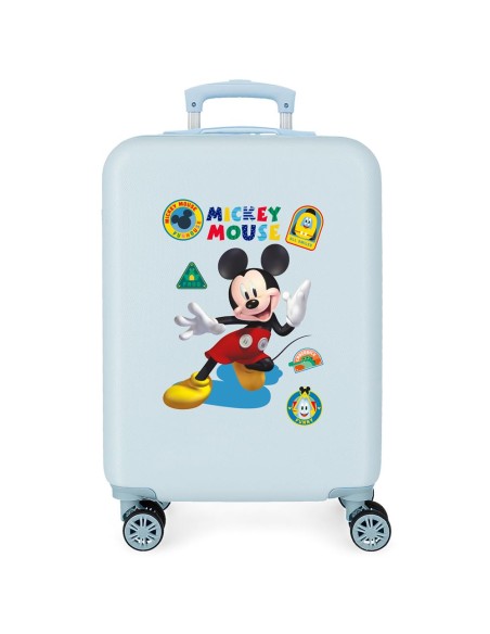 TROLLEY ABS 55CM. 4R. MICKEY ALL SMILE