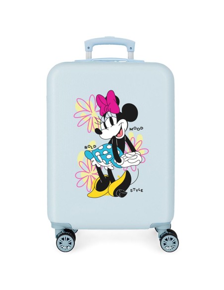 TROLLEY ABS 55CM. 4R. MINNIE BOLD