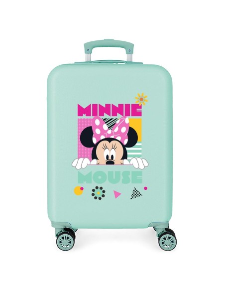 TROLLEY ABS 55CM. 4R. MNNIE GEOMETRIC