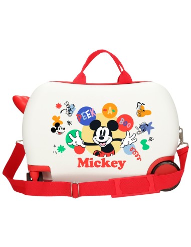MALETA INFANTIL 45CM. MICKEY PEEK A BOO