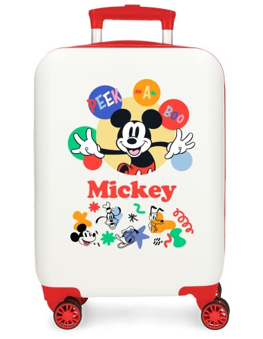 TROLLEY ABS 50CM. 4R. MICKEY PEEK A BOO