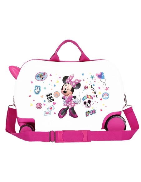 MALETA INFANTIL 45CM. MINNIE PARTY