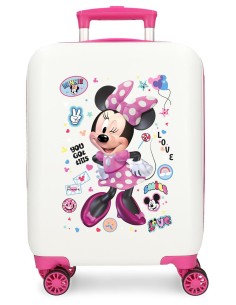 TROLLEY ABS 50CM. 4R. MINNIE PARTY