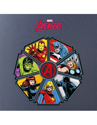 TROLLEY ABS 55CM. 4R. MARVEL AVENGERS TO THE POWER