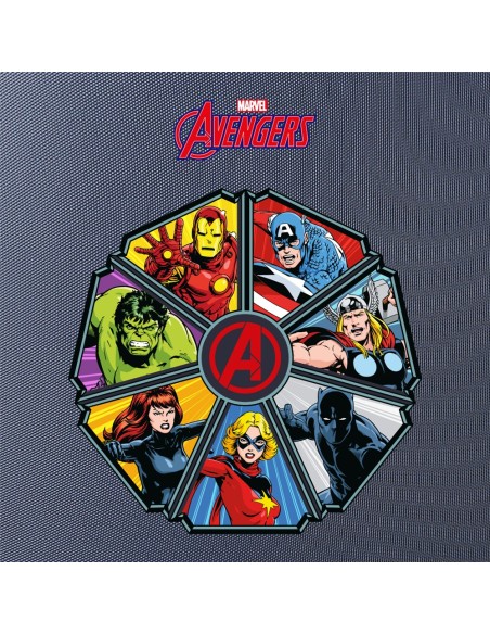 TROLLEY ABS 55CM. 4R. MARVEL AVENGERS TO THE POWER