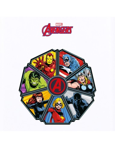 TROLLEY ABS 50CM. 4R. MARVEL AVENGERS TO THE POWER