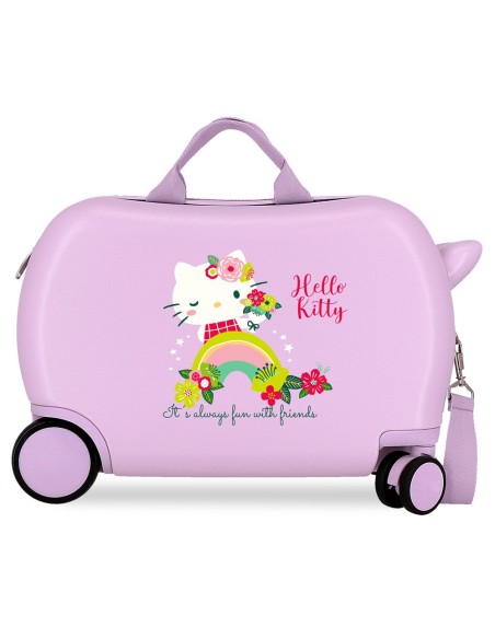 MALETA INFANTIL 45CM. HELLO KITTY ALWAYS FUN WITH FRIENDS