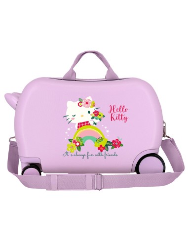 MALETA INFANTIL 45CM. HELLO KITTY ALWAYS FUN WITH FRIENDS