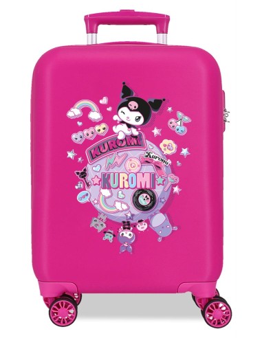 TROLLEY ABS 50CM. 4R. KUROMI AROUND THE WORLD