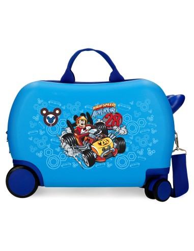 MALETA INFANTIL 45CM. MICKEY HIGH SPEED