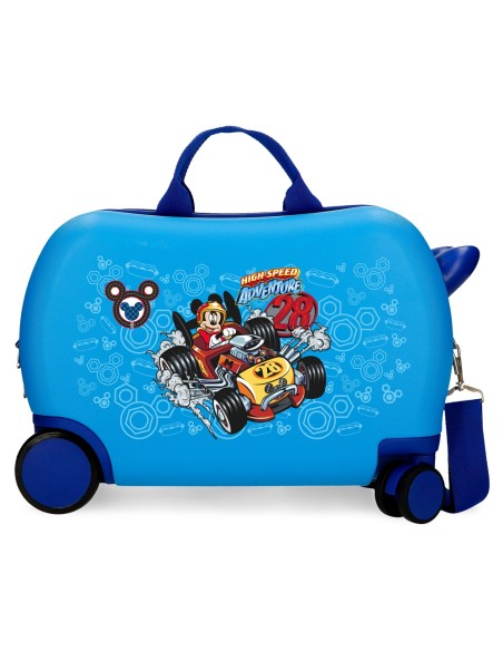 MALETA INFANTIL 45CM. MICKEY HIGH SPEED