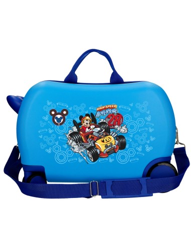 MALETA INFANTIL 45CM. MICKEY HIGH SPEED