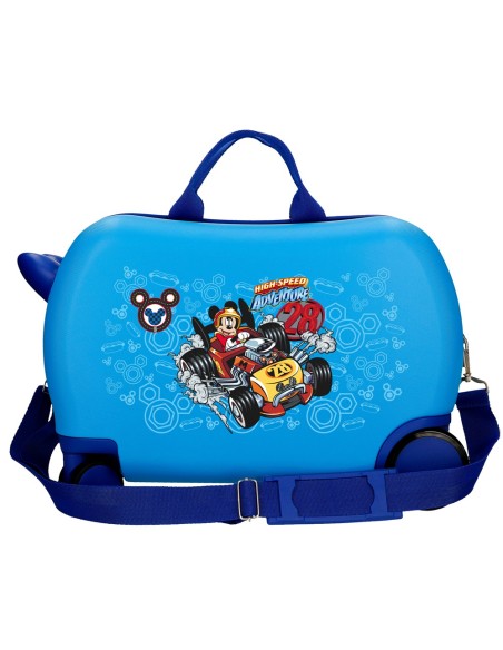 MALETA INFANTIL 45CM. MICKEY HIGH SPEED