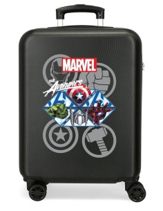 TROLLEY ABS 55CM. 4R. MARVEL AVENGERS HEROES