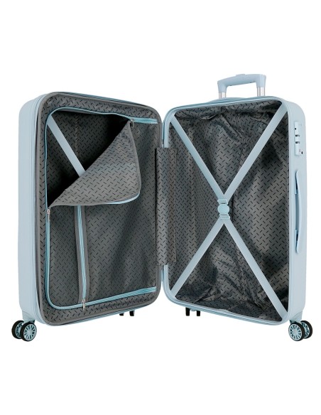 SET/2 TROLLEY ABS 55-65CM. 4R. HAVE A GOOD TIME MICKEY SIGNA
